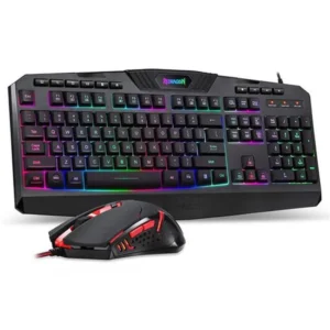 game essentials 2 em 1: teclado e mouse reddragon