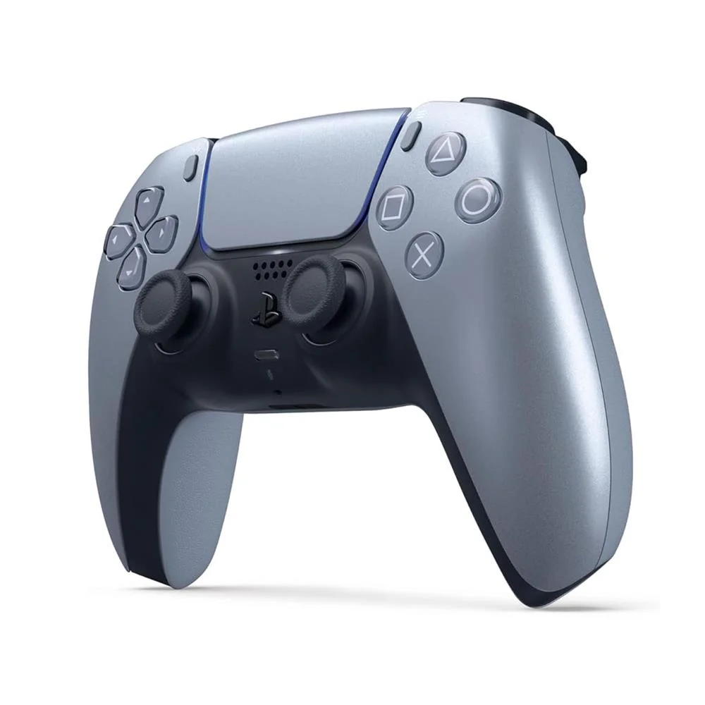 controle ps5 dualsense sterling silver, cfi zct1w, sony playstation controle ps5 dualsense sterling silver, cfi zct1w, sony playstation