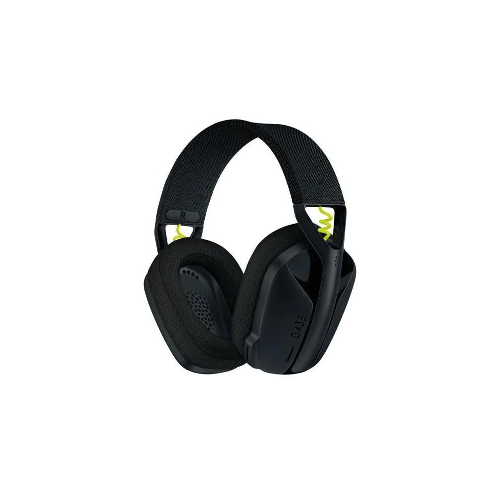 headset gamer sem fio logitech g435 lightspeed preto 981 001049 headset gamer sem fio logitech g435 lightspeed preto 981 001049