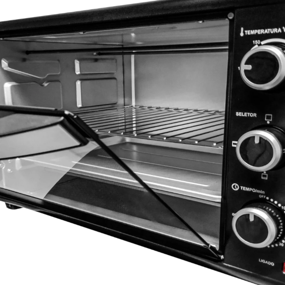 forno elétrico best 50 litros básico 1800w preto 110v forno elétrico best 50 litros básico 1800w preto 110v