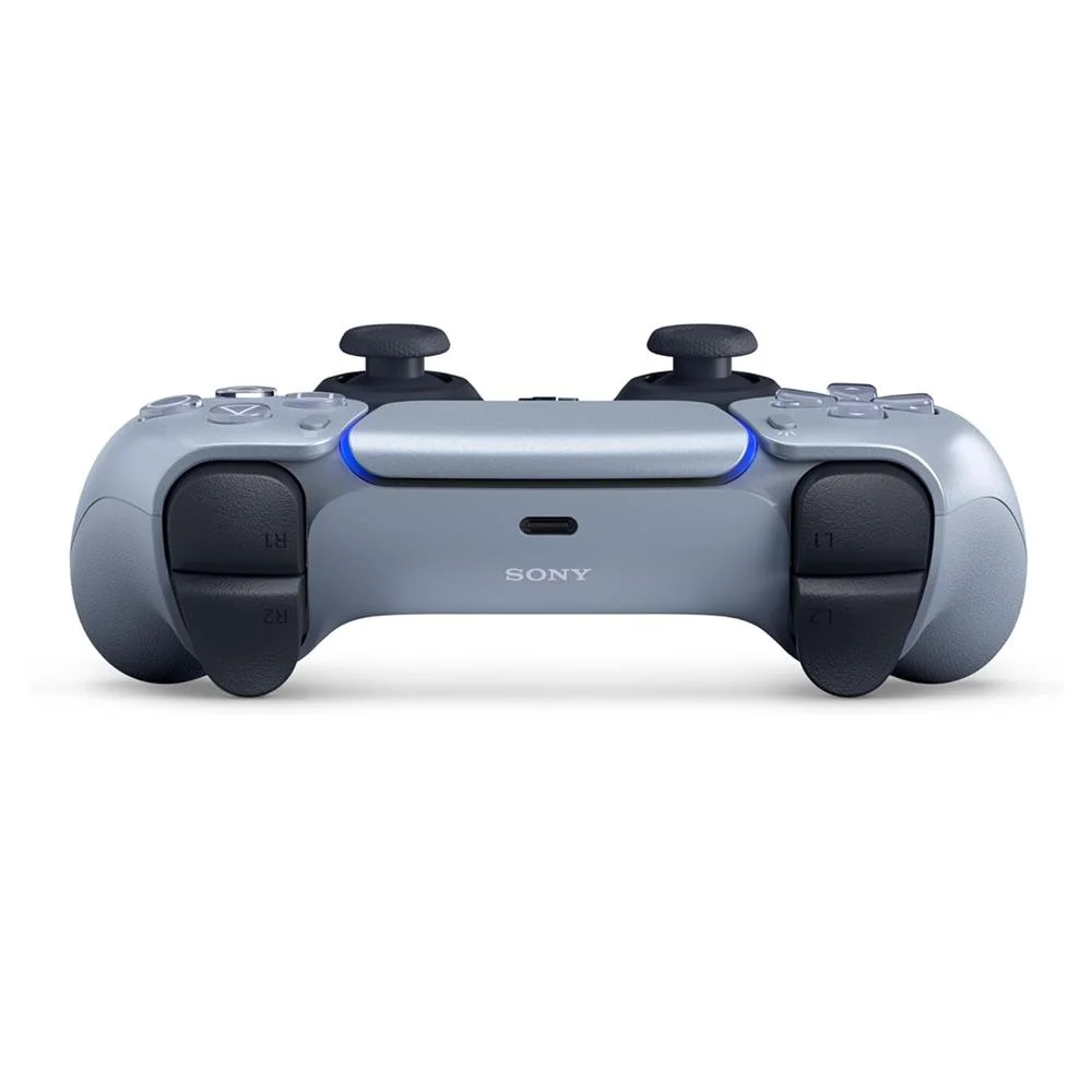 controle ps5 dualsense sterling silver, cfi zct1w, sony playstation controle ps5 dualsense sterling silver, cfi zct1w, sony playstation