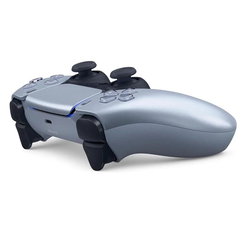 controle ps5 dualsense sterling silver, cfi zct1w, sony playstation controle ps5 dualsense sterling silver, cfi zct1w, sony playstation