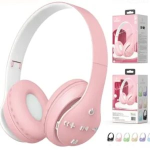 Página Inicial fone headset bluetooth sem fio fm/sd/p2 colorido lehmox