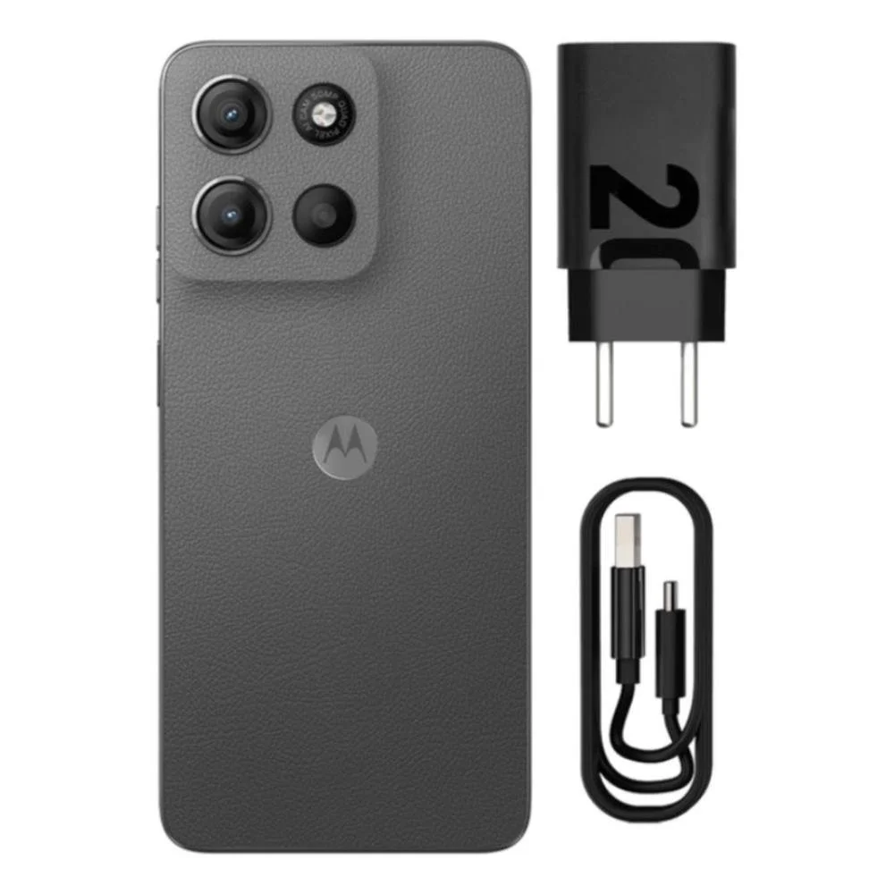 smartphone motorola moto g15 256gb, 12gb ram boost, tela 6.7" nfc – grafite smartphone motorola moto g15 256gb, 12gb ram boost, tela 6.7" nfc – grafite